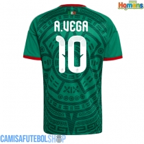 Camisa de time de futebol México Alexis Vega #10 Replicas 1º Equipamento Mundo 2026 Manga Curta